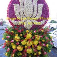 Cat Tuong Flowers Orange County Santa Ana Funeral Arrangement Lotus Hoa Sen